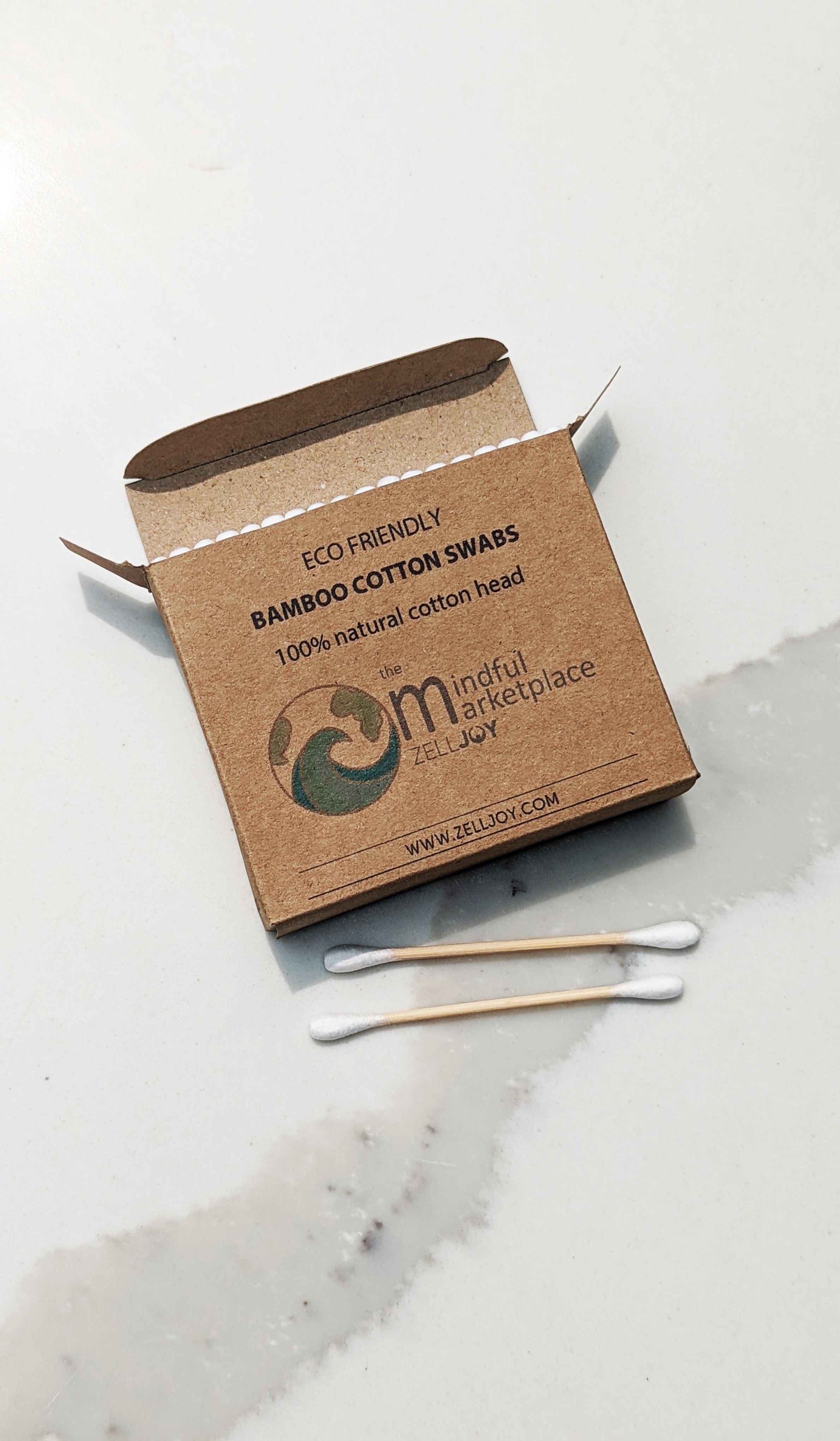 Bamboo Cotton Swabs Plastic-Free Cotton Buds – ZellJoy