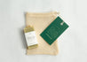 Green Clay and Spirulina Bar + Soap Pouch Combo