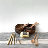 Eco-friendly Kitchenware Gift Set: Coconut+Bamboo+Loofah