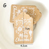 Handmade Hang Kraft Paper Tags 100pcs Packaging