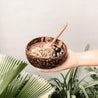 Eco Starter Gift Kit: Coconut Bowls, Spoon + Fork, Bamboo Straws
