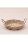 Woven Round Tray I All Natural