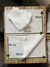 Linen, Cotton Kitchen Towels, Set of 5