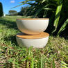Eco-Friendly Food Storage Bowls, Plant-Based & Plastic-Free Kitchenware - Set of Two, by Husk Bowls