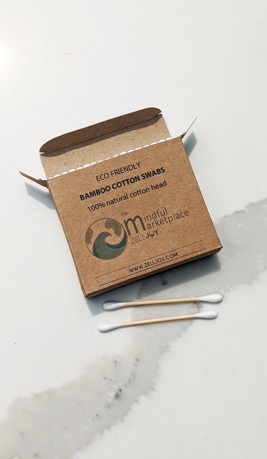 Bamboo Cotton Swabs | Plastic-Free Cotton Buds