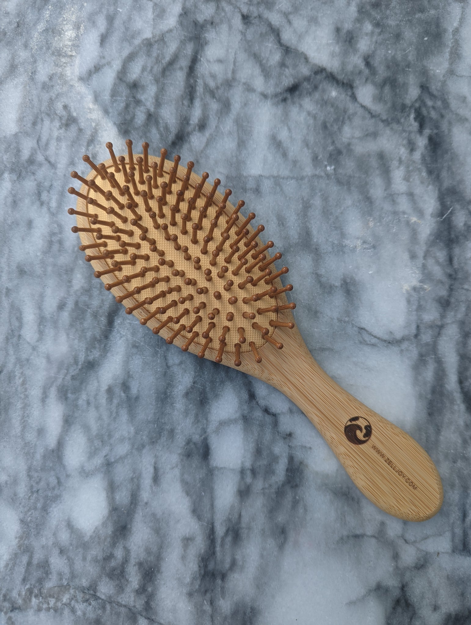 Bamboo Oval Paddle Hair Brush | Natural Hair Brush