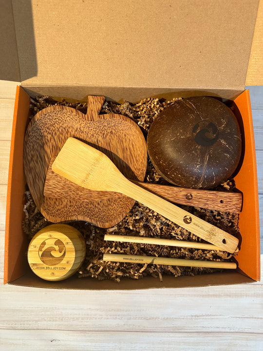 Zero Waste Kitchen Kit | Coconut Bowls