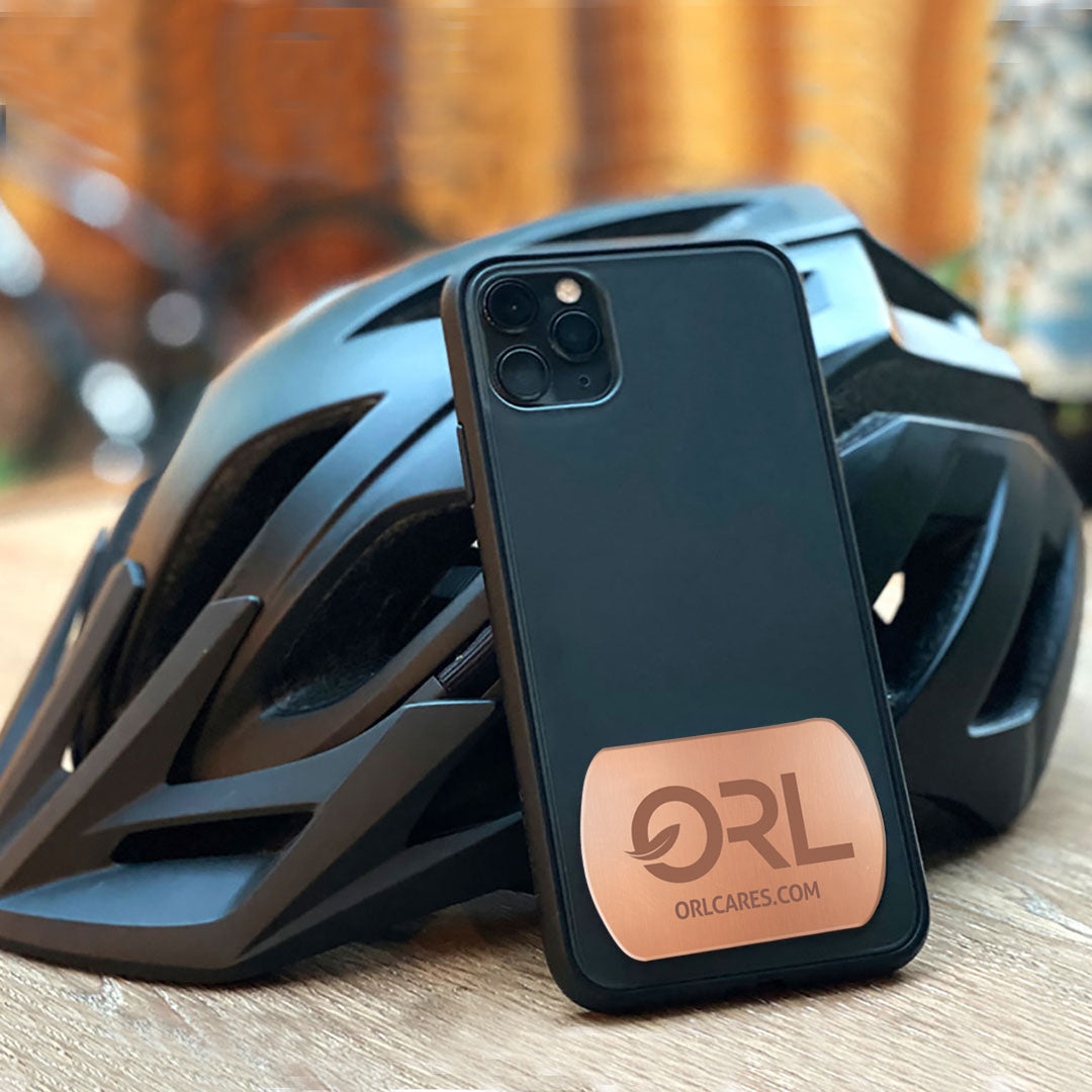Fight Germs & Bacteria with ORL's Anti-Microbial Copper Phone Patch ...