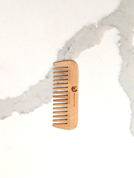 Bamboo Wide-Tooth Comb | Plastic-Free Hair Care