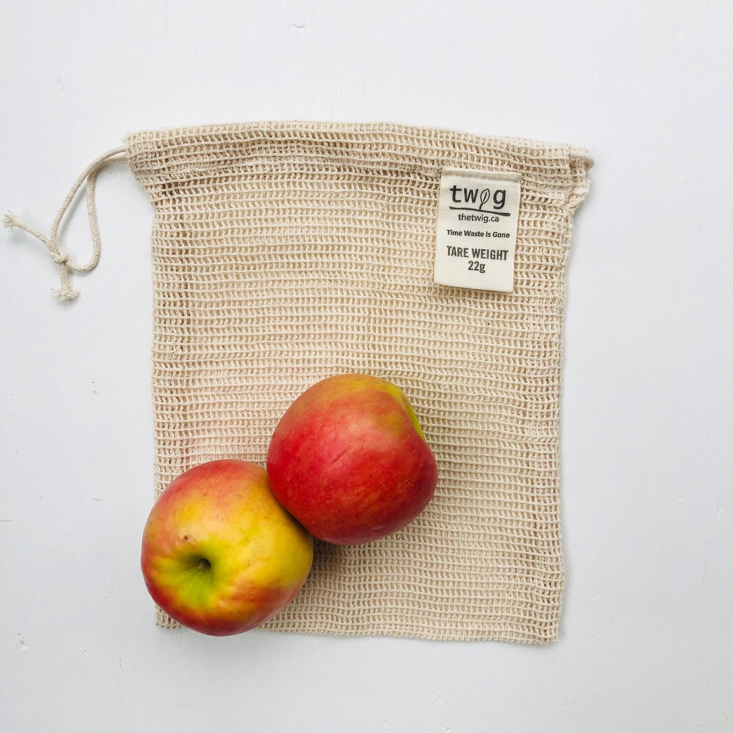 Small Organic Cotton Bag for Produce