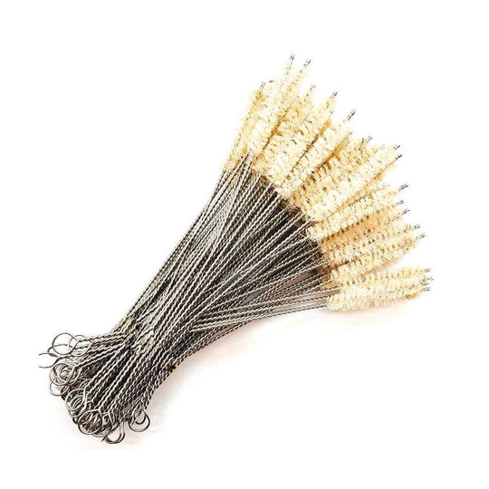 Jungle Culture - Straw Cleaning Brushes - Natural Coconut or Grass Fibre: Grass Fibre