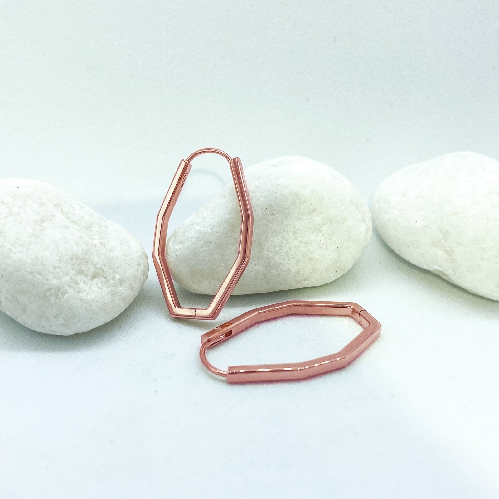 18k-rose-pink-gold-hoop-earrings-octagon