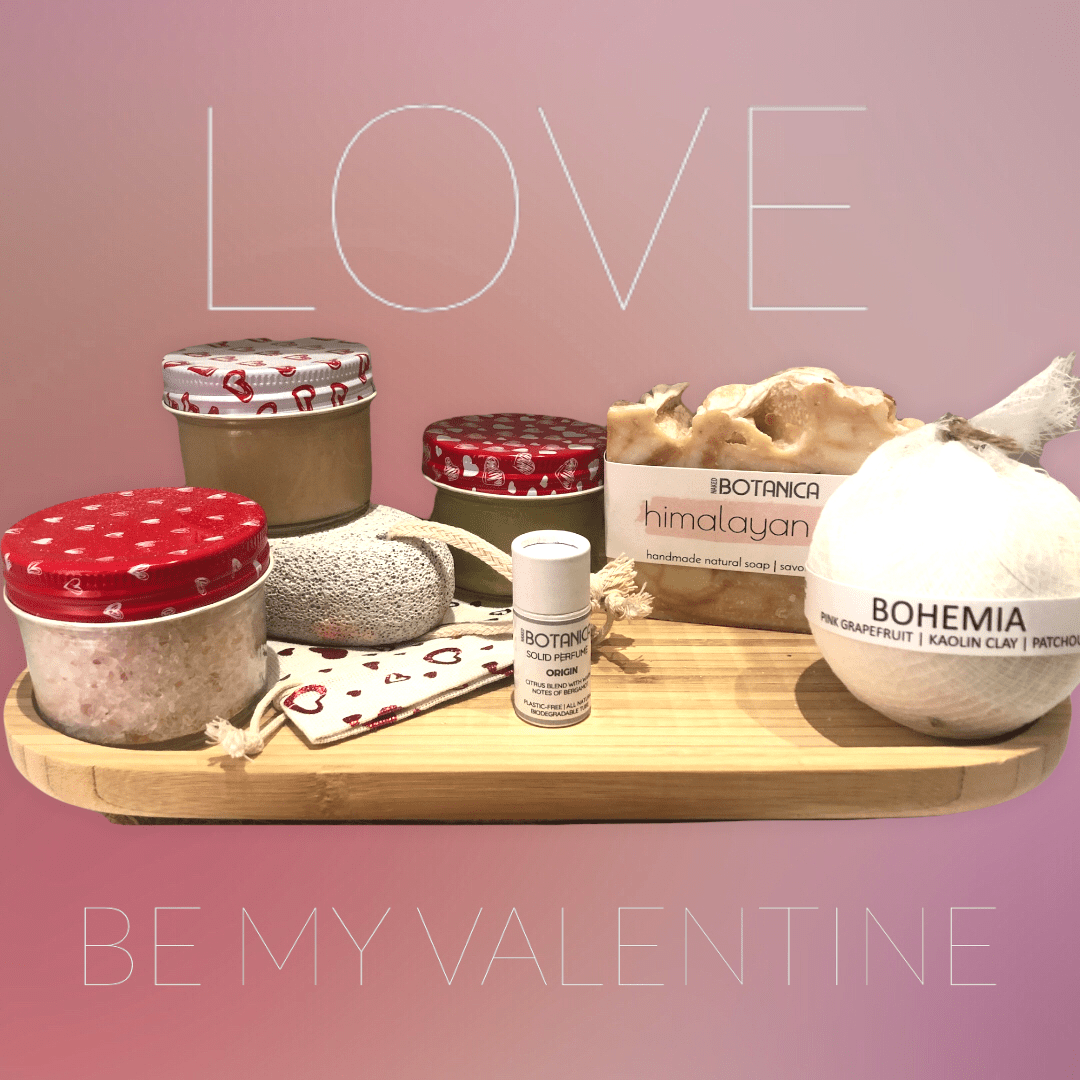 Vegan Valentine's Day Gift Set with Natural Ingredients