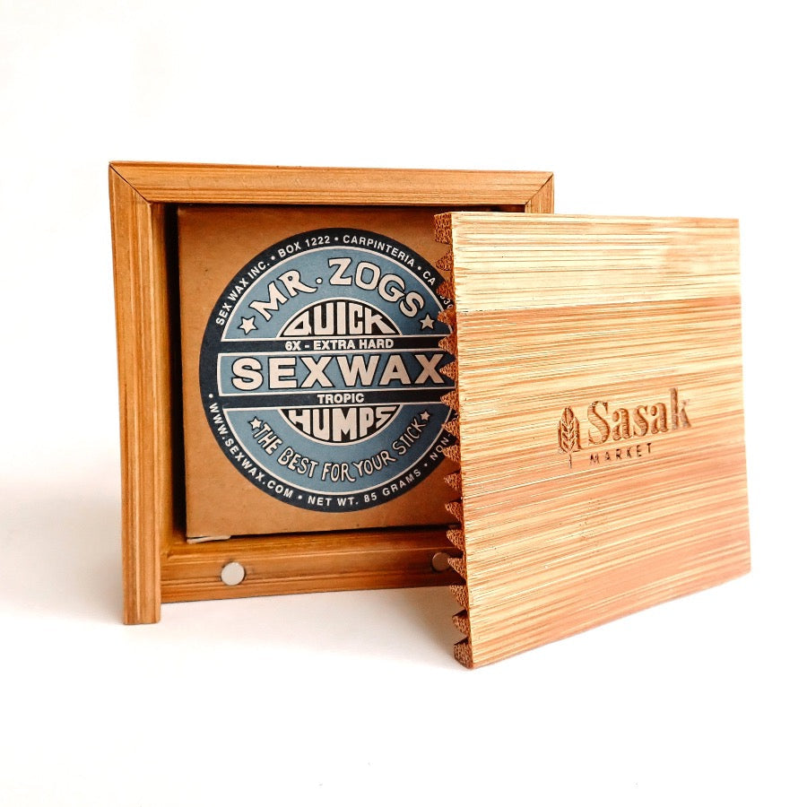 Bamboo Surf Wax Box
