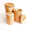 Bamboo Jars - Set 3 | Sustainable Kitchenware