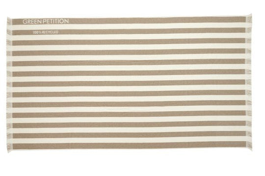 Beige Sand Beach Towel