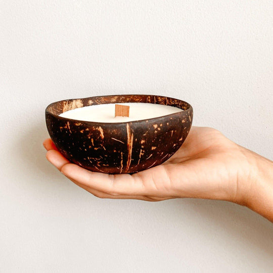 Coconut Candle - Lemongrass | Eco-friendly Soy Wax Candles
