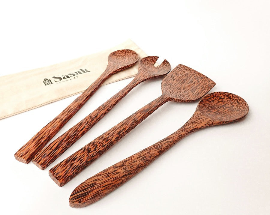 Coconut Kitchen Cutlery Set | Biodegradable Kitchenware