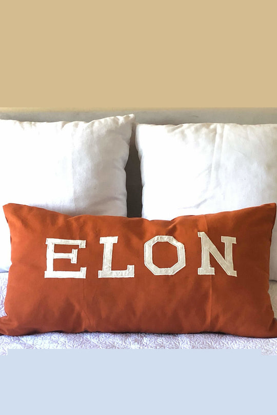 Customized Gifts for Kids Rust Graduation College pillows