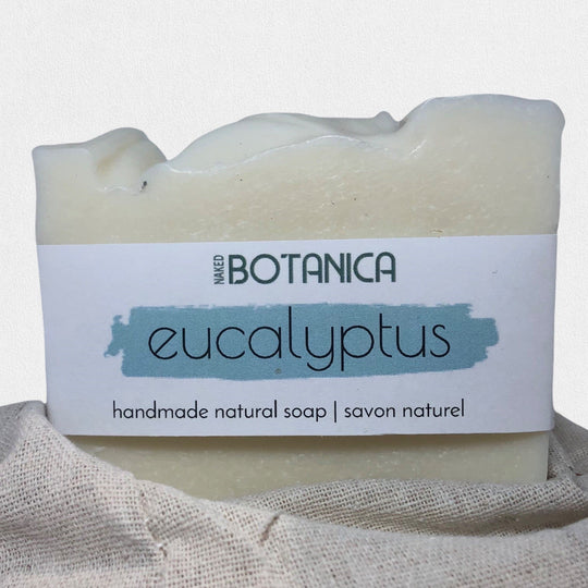 EUCALYPTUS Vegan Soap Handmade by Nakedeodorant
