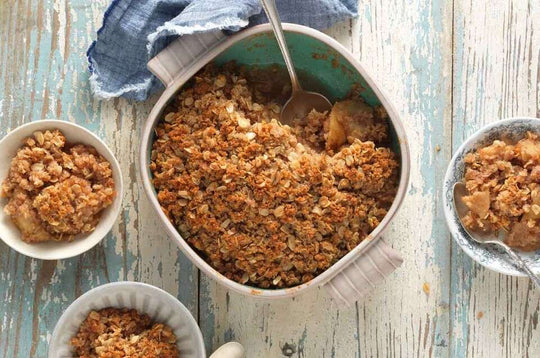Gluten-Free Apple Crisp in Less than 1 hr