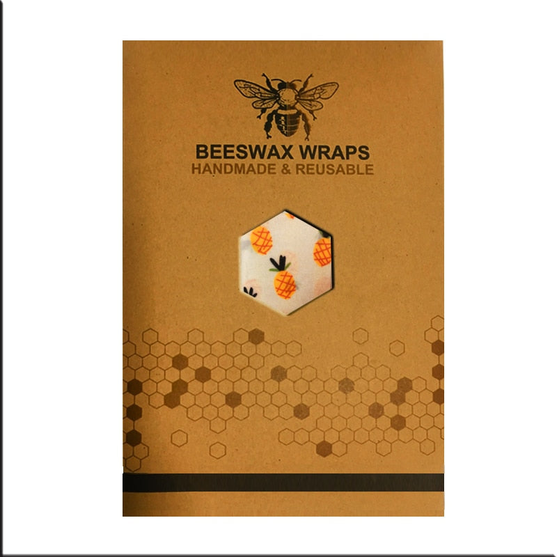 Food Fresh Keeping Storage Organic Beeswax Wrap