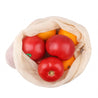 Natural Cotton Vegetable Fruit Mesh Net Bag 3pcs