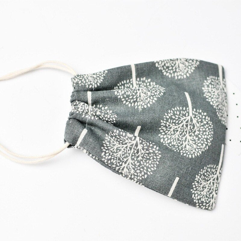 Printed Cotton Linen Cloth Bag | Plastic Free Packaging