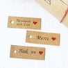 Kraft Paper Tags with Strings for Packaging