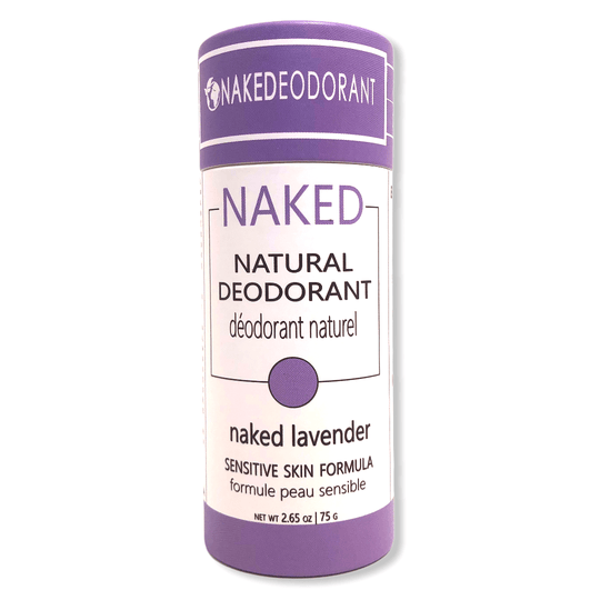 NAKED LAVENDER Vegan Natural Deodorant by Nakedeodorant. Handmade in Canada