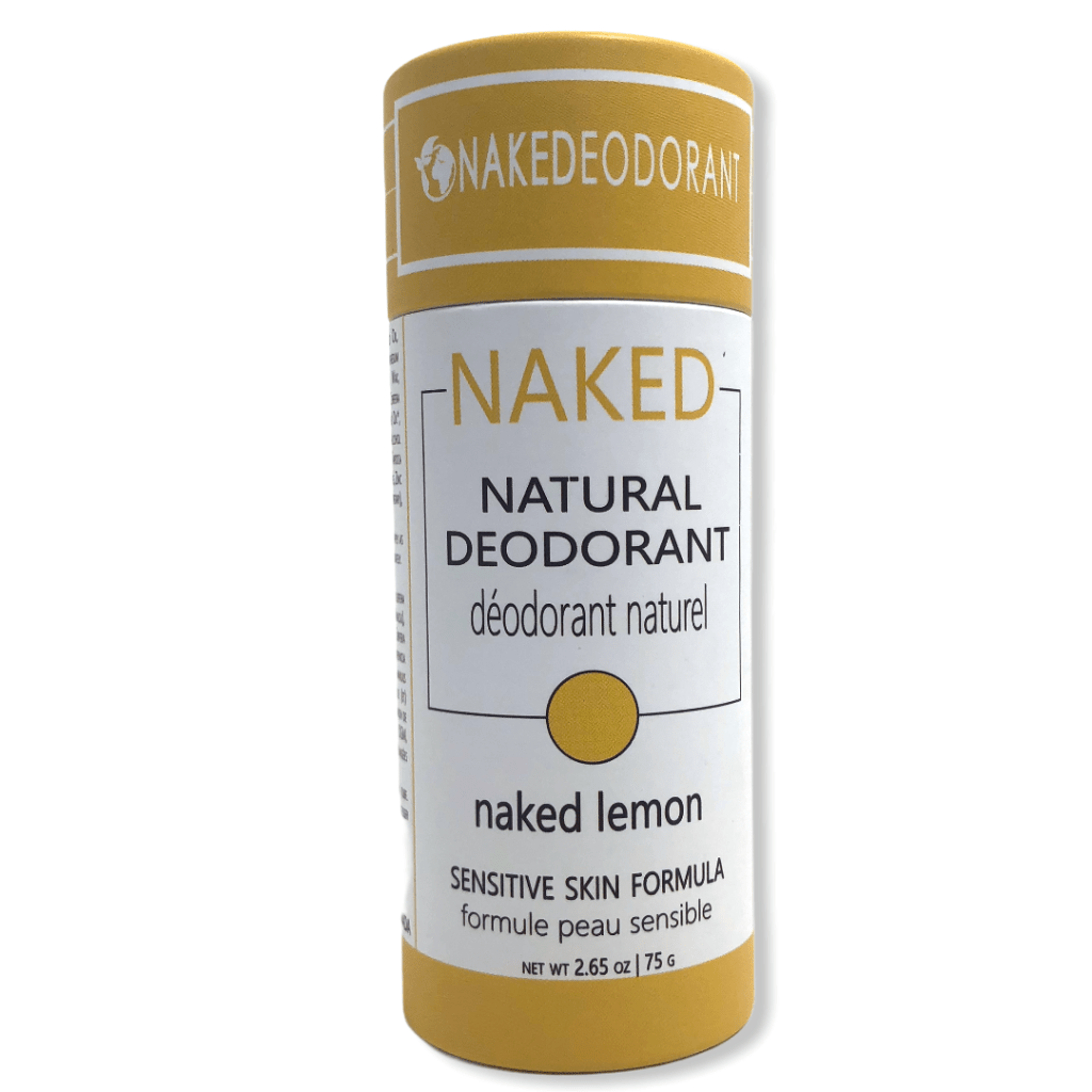 NAKED LEMON Vegan Natural Deodorant by Nakedeodorant