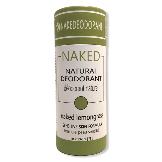 NAKED LEMONGRASS Vegan Natural Deodorant by Nakedeodorant. Handmade in Canada
