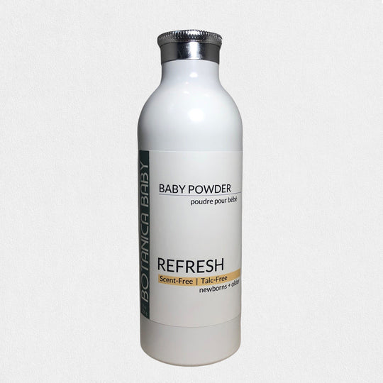 REFRESH Talc Free, Vegan Baby Powder