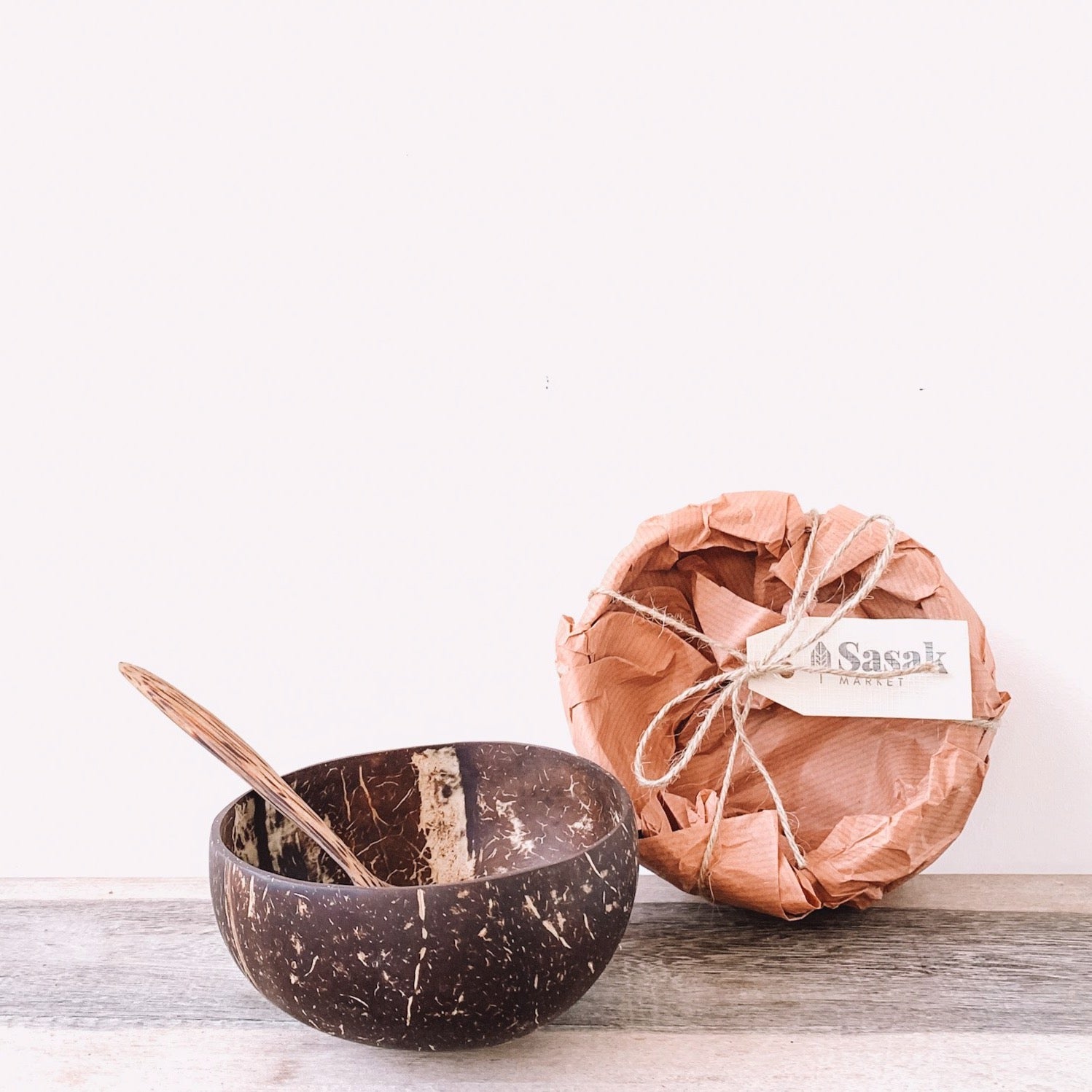 Coconut Bowl + Spoon | Sustainable Kitchenware