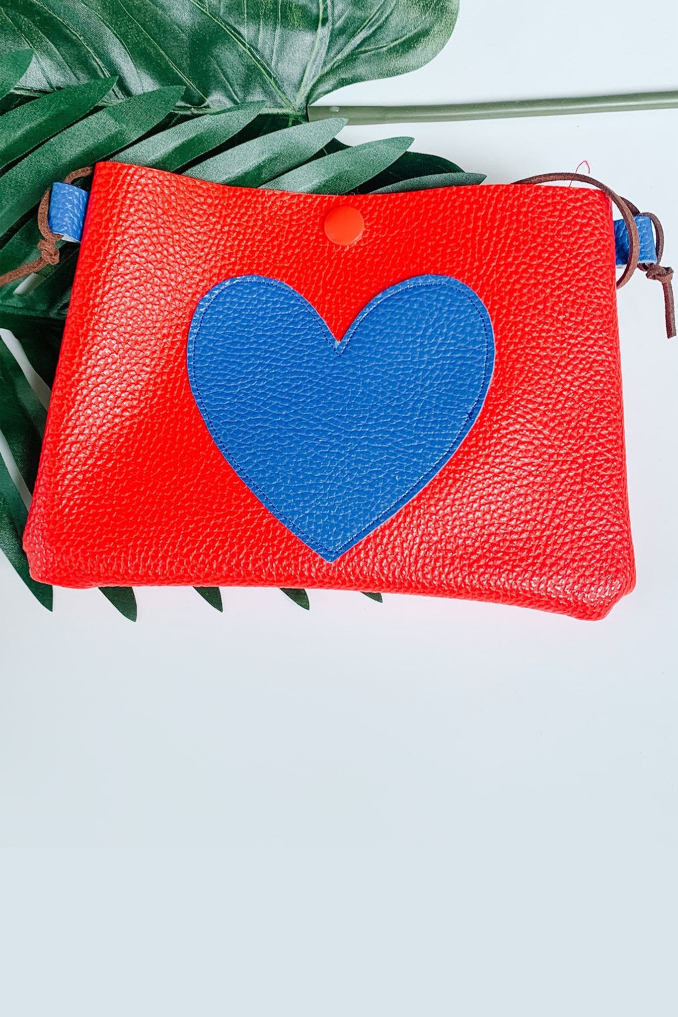 Vegan-Leather-Red-Blue-Heart-Purse