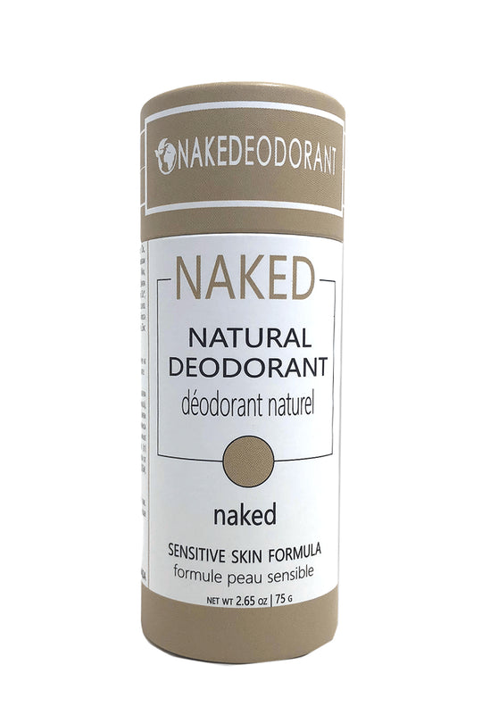 NAKED Vegan Sensitive Natural Deodorant by Nakedeodorant. Handmade in Canada