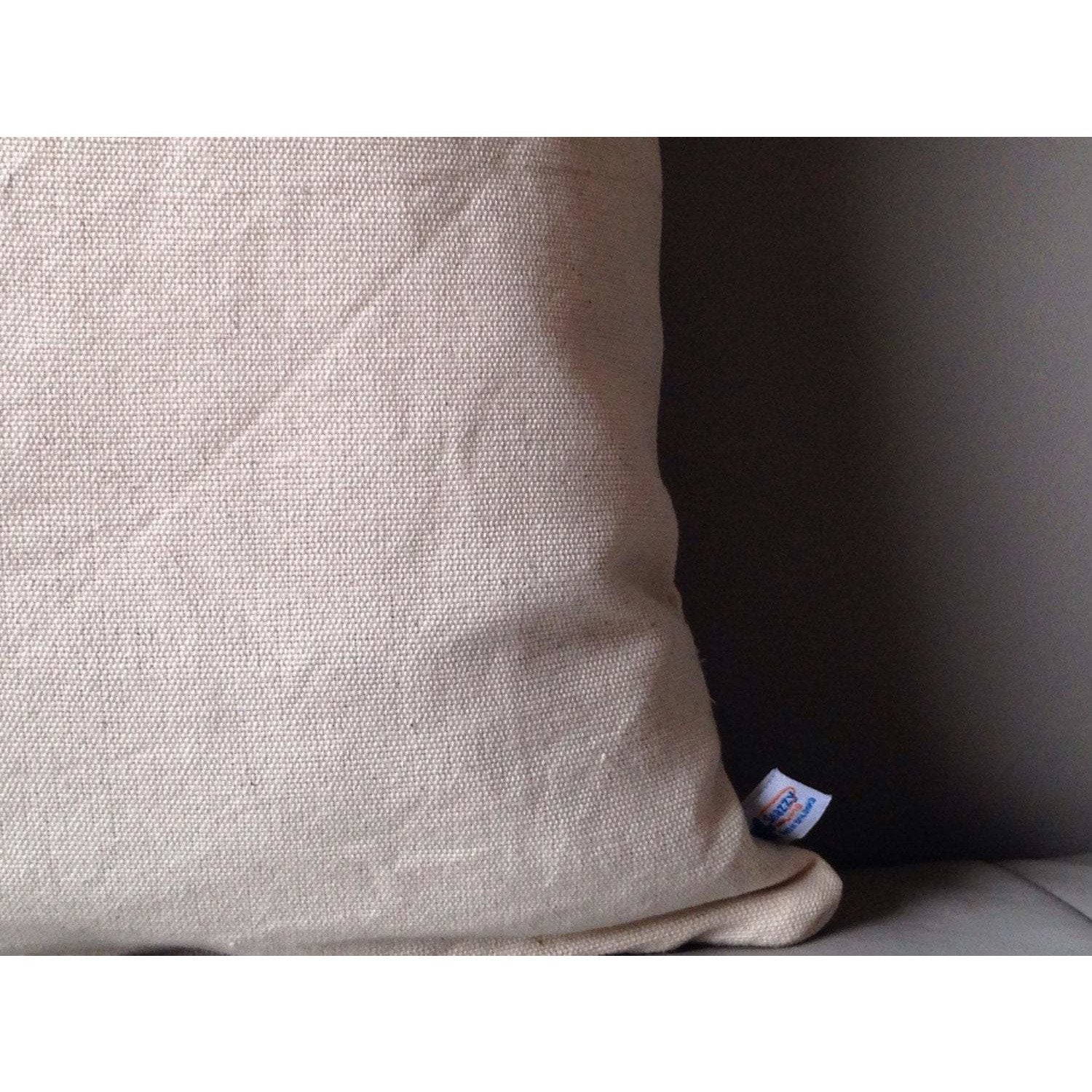 Beige Stripe Colorblock Pillows