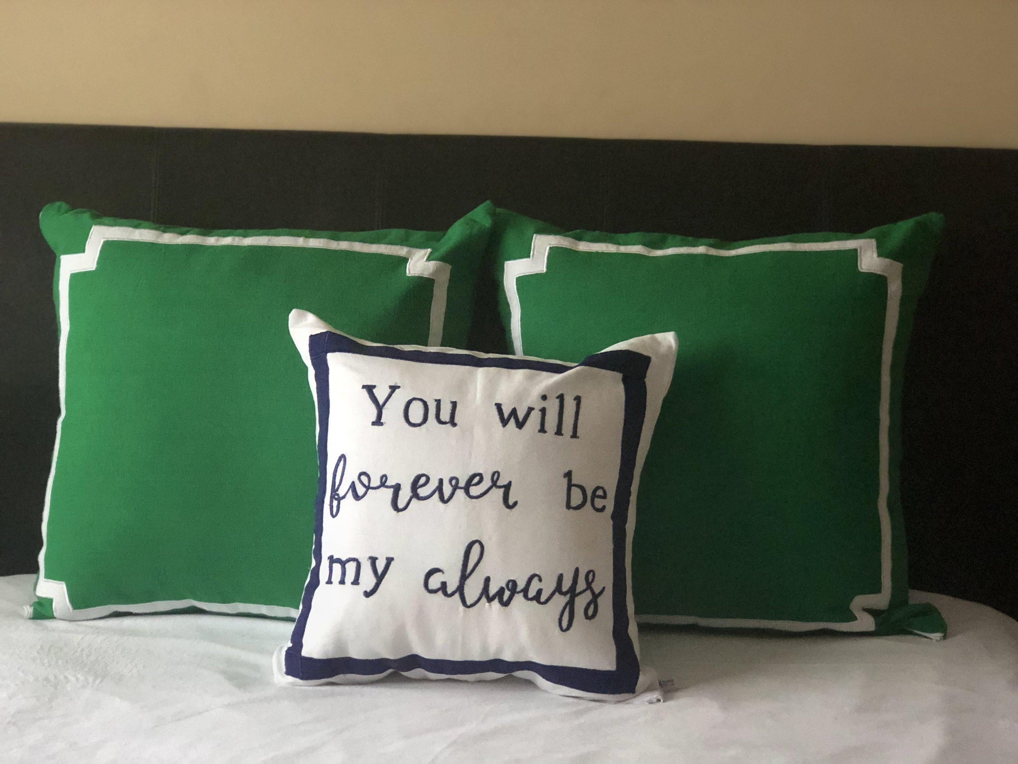 Anniversary Pillow Covers, Unique Birthday Grift, Throw Pillows with Words