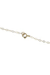 Rose Jasper Teardrop Gemstone Gold Necklace