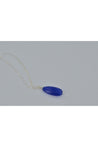 Navy Blue Gemstone Jade Necklace