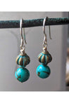 Turquoise Blue Handmade Earrings
