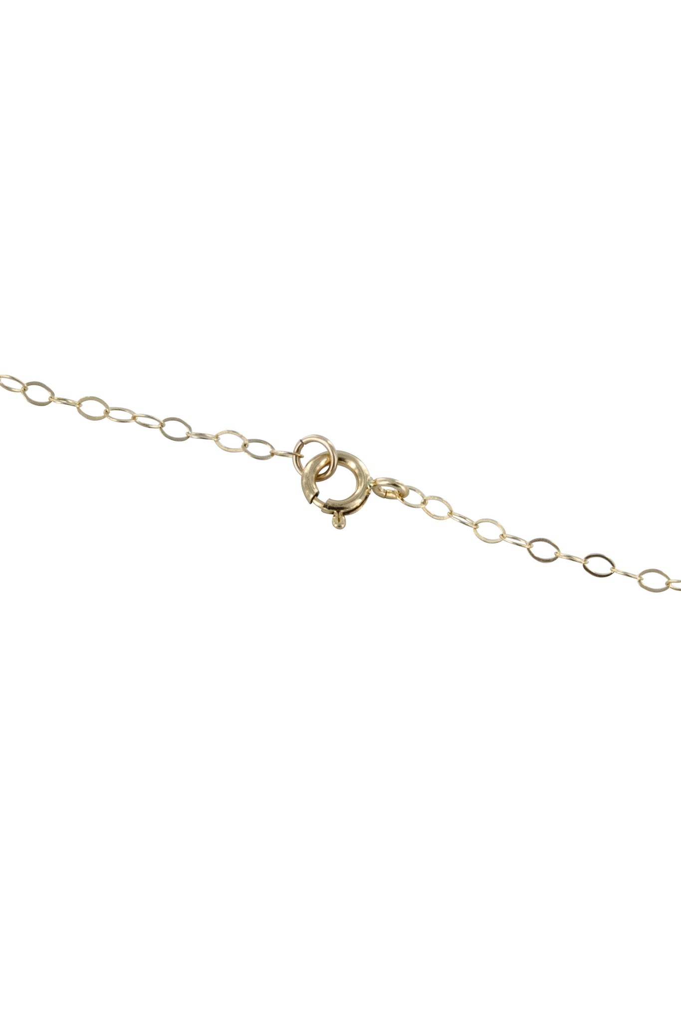 Orange Agate Briolette Gemstone Gold Necklace