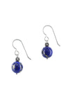 Lapis Lazuli Dark Navy Blue Earrings