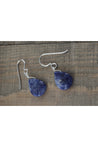 Dark Blue Gemstone Sodalite Earrings
