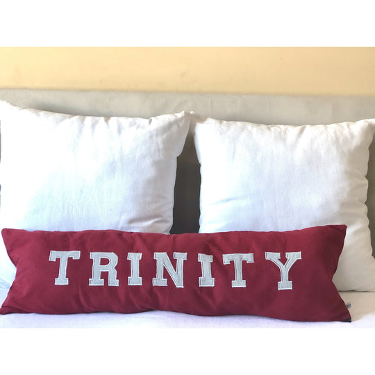 Applique Dorm Décor, Grils Long Monogram Lumbar Pillows