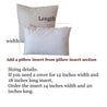 Snazzy Living White Throw Pillows Covers, White Sofa Pillow Covers