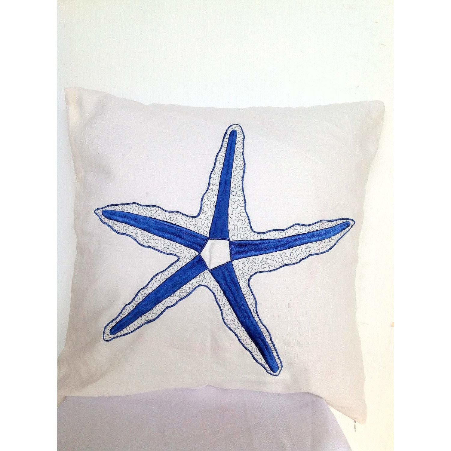 Beach House Pillows, Starfish Pillowss