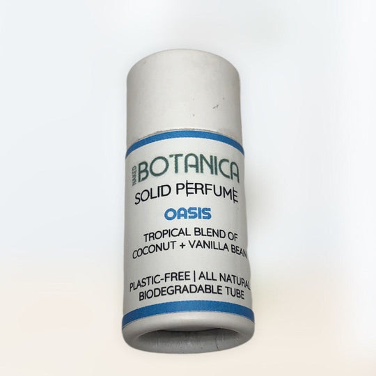 Vegan Natural SOLID PERFUME by Nakedeodorant. Handmade in Canada