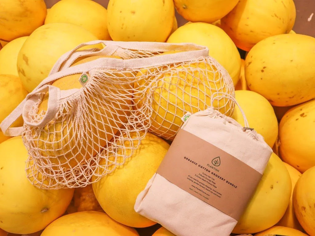 Produce Bag | Set Eco-Friendly ZellJoy Bags Shopping –