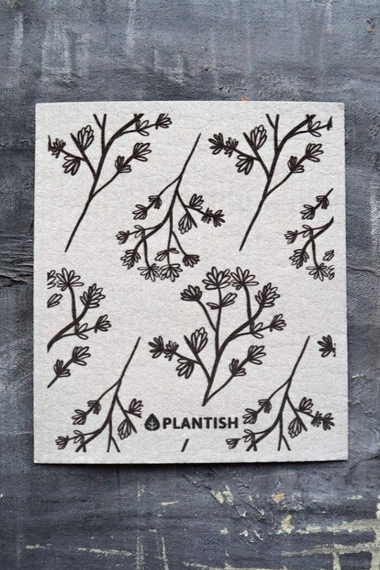 Natural Sponge Cloth | Anise Blossom - Swedish Compostable Sponge Cloths